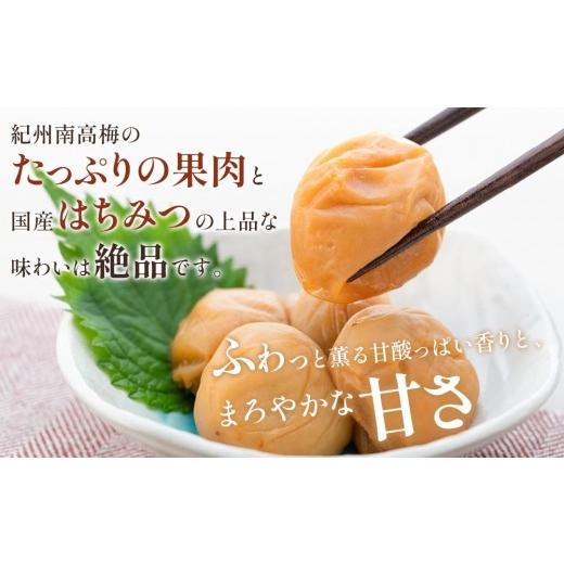 ふるさと納税 加工品等 梅干 和歌山県 上富田町 極上 紀州南高梅 はちみつ 梅干し 3L サイズ以上 合計 5kg ( 1kg × 5パック ) 塩分約8％ 化粧箱入り_2