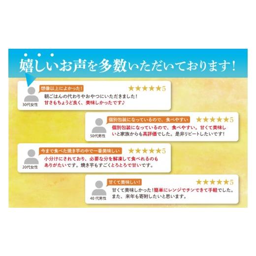 ふるさと納税 野菜類 サツマイモ 茨城県 行方市  12ヶ月定期便 訳あり 紅はるか冷凍焼き芋約1.2kg＋おまかせ品種さつまいも　合計約1.4kg（EY-34）_8