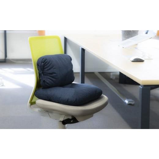ふるさと納税 雑貨・日用品 三重県 四日市市 「現代の名工」日本一の布団職人がつくったPC座布団。長時間のPC作業でも腰が痛くならないよう背中のS字を保ちや…