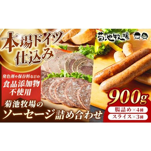 ふるさと納税 肉 ソーセージ 岩手県 岩手町 ソーセージ 無添加 詰め合わせ 900g ウインナー ウィンナー 豚肉 おつまみ おかず 価格改定 岩手町「菊池牧場のソ…
