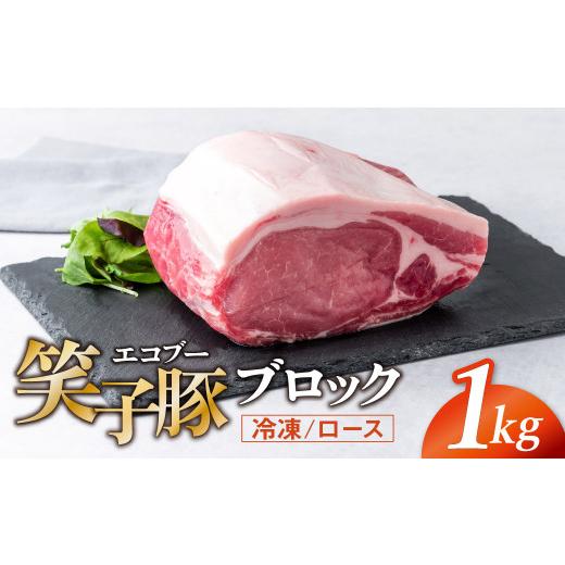 ふるさと納税 岩手県 金ケ崎町 豚肉 ブロック ロース 真空パック 冷凍 1kg 笑子豚 豚ロース ロース肉 豚カツ 岩手県 金ケ崎町 令和6年1月以降順次発送 1kg×1…