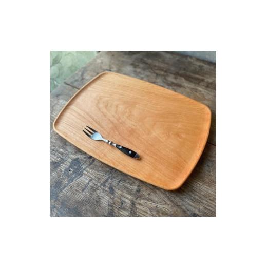 ふるさと納税 雑貨・日用品 千葉県 南房総市 木製 トレイ まあるい形360×260 無垢一枚板浅彫りトレー カフェトレイ受注生産（ウォールナット濃茶） mi0037-00… |  | 02