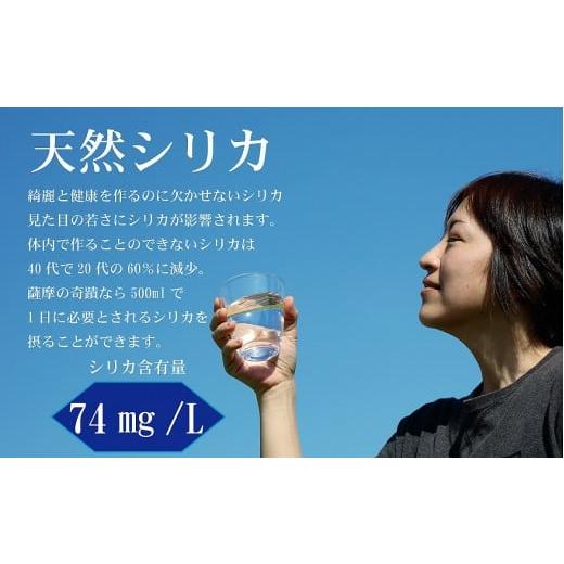 ふるさと納税 水・ミネラルウォーター 2.1L〜 鹿児島県 薩摩川内市 IS-204-0 天然アルカリ温泉水 6カ月定期便 薩摩の奇蹟20L×2箱 通常発送 順次お届け_4