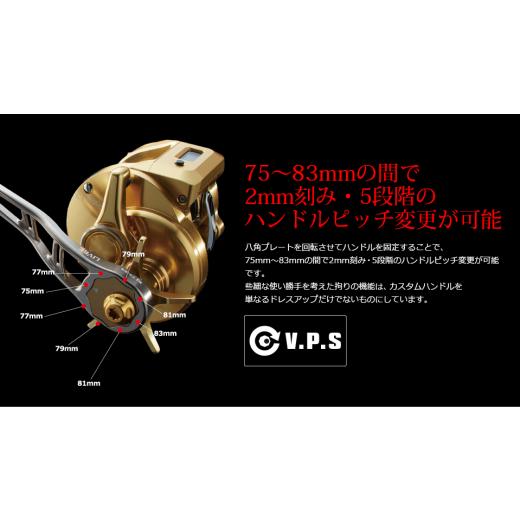 ふるさと納税 フィッシング リール 三重県 亀山市 チタン×ゴールド