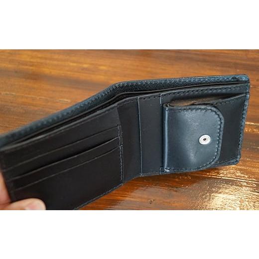 ふるさと納税 財布 山口県 山陽小野田市 本革製二つ折り財布（小銭・カード・お札ほか）レッド F6L-374 レッドの画像