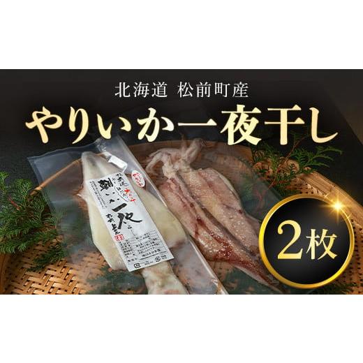 ふるさと納税 北海道 松前町 やりいか一夜干し 2枚 ふるさと納税 人気 おすすめ ランキング いか イカ つまみ あて 北海道 松前町 送料無料