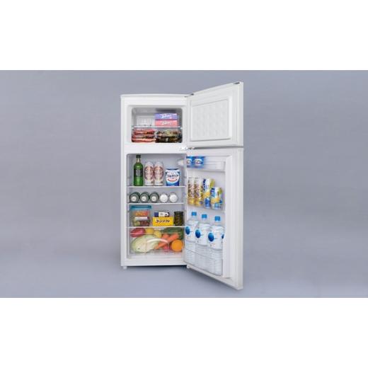 ふるさと納税 電化製品 宮城県 大河原町 冷蔵庫 冷凍冷蔵庫 118L 小型 IRSD-12B-W アイリスオーヤマ 家電 小型冷蔵庫 2ドア冷蔵庫 2ドア セカンド冷蔵庫 セカ…の画像