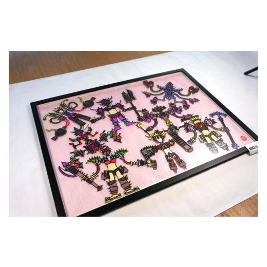 雑貨・日用品 絵画 山梨県 上野原市 【ラム】 海維人オリジナルキャラクター「調査隊アフターロード」