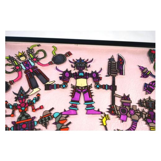 雑貨・日用品 絵画 山梨県 上野原市 【ラム】 海維人オリジナルキャラクター「調査隊アフターロード」