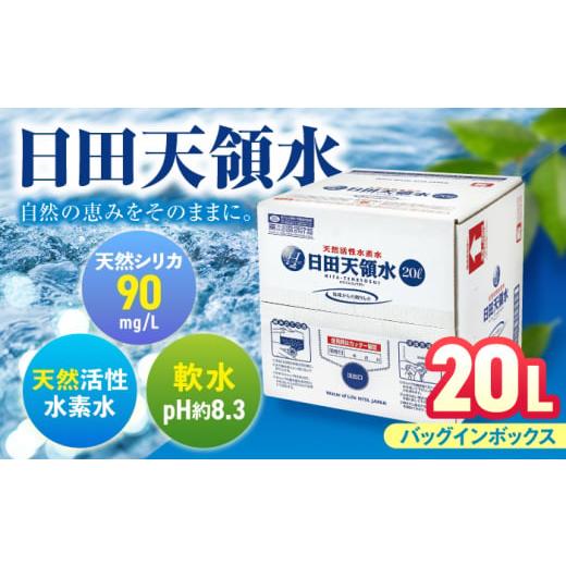 ふるさと納税 地域のお礼の品 大分県 日田市 日田天領水 20L×1箱 飲料水 水 みず 備蓄 防災 天然水 天然 ミネラルウォーター みねらるうぉーたー ミネラル シ…