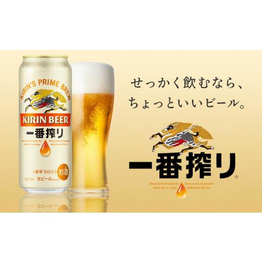 ふるさと納税 ビール 岡山県 岡山市 定期便 4回 キリン 一番搾り生500ｍｌケース 岡山市工場産 500ml 缶 × 24本 お酒 晩酌 飲み会 宅飲み 家飲み 宴会 ケース…の画像