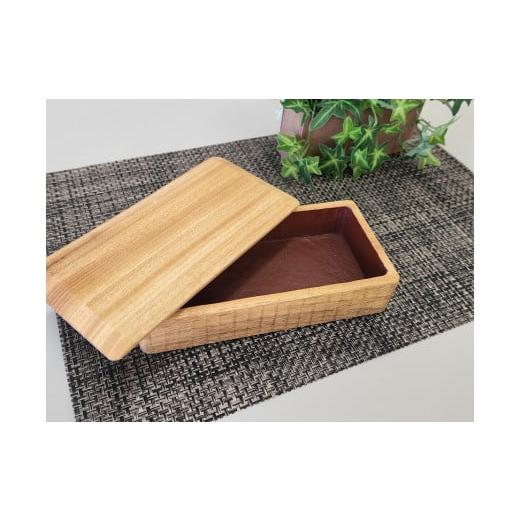 ふるさと納税 木工品・竹工品 沖縄県 東村 クスノキで作ったお弁当箱 くりもの (1つ) クスノキ