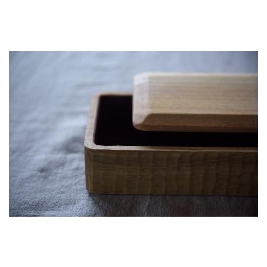 ふるさと納税 木工品・竹工品 沖縄県 東村 センダンの木で作ったお弁当箱 くりもの （1つ） センダン_3