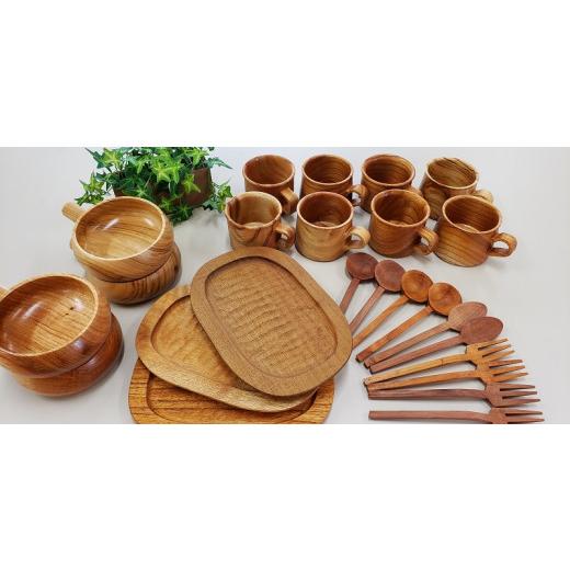 ふるさと納税 木工品・竹工品 沖縄県 東村 センダンの木で作ったお弁当箱 くりもの （1つ） センダン_8