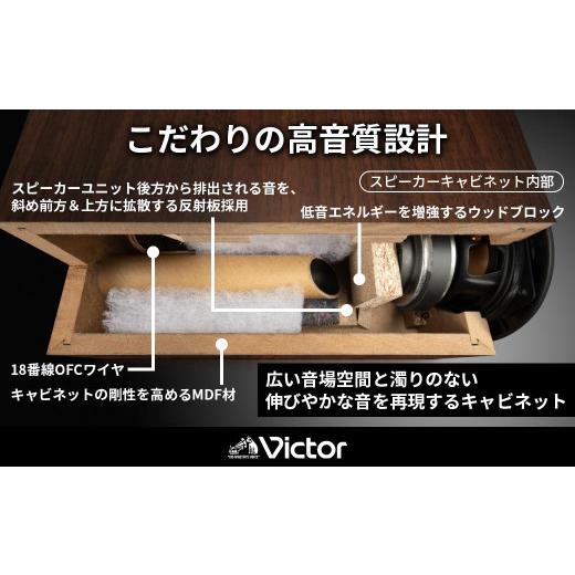 ふるさと納税 TV・オーディオ・カメラ 神奈川県 横浜市 Victor ウッドコーン コンパクトコンポ EX-D6 高音質｜ ハイレゾ対応 Bluetooth USB接続 ラジオ ウッド…の画像