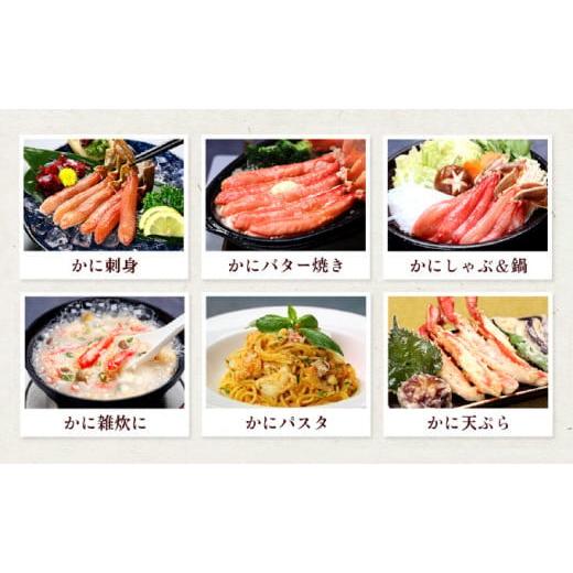 ふるさと納税 福井県 敦賀市 日時指定可能!!【お刺身OK】生ずわい蟹 総重量500g 太脚棒ポーション（殻剥き）※解凍後400g　[024-c022]【甲羅組 かに カニ 蟹 …｜furusatochoice｜08