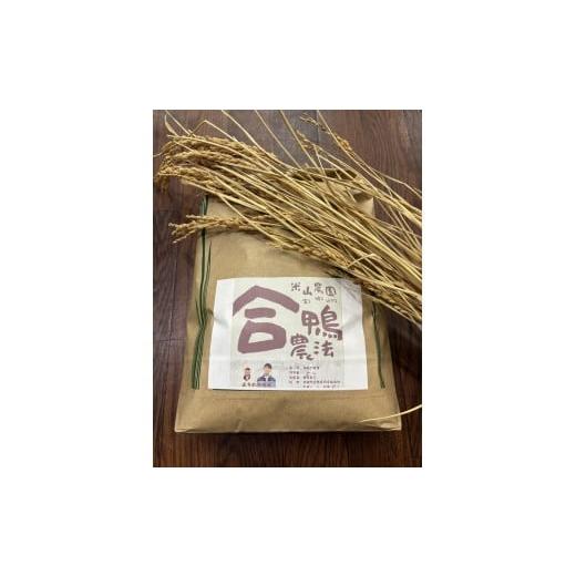 ふるさと納税 玄米 秋田県 羽後町 合鴨農法米あきたこまち 玄米5kg