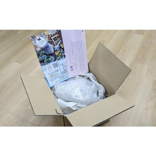 ふるさと納税 陶磁器・漆器・ガラス 新潟県 柏崎市 アトリエ九禅 マリンスノー カップ＆ソーサー 2客セット ZC441の画像