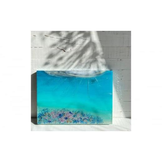 ふるさと納税 雑貨・日用品 絵画 神奈川県 逗子市 珊瑚畑 インテリア 逗子市 ヤマサキフミコ  