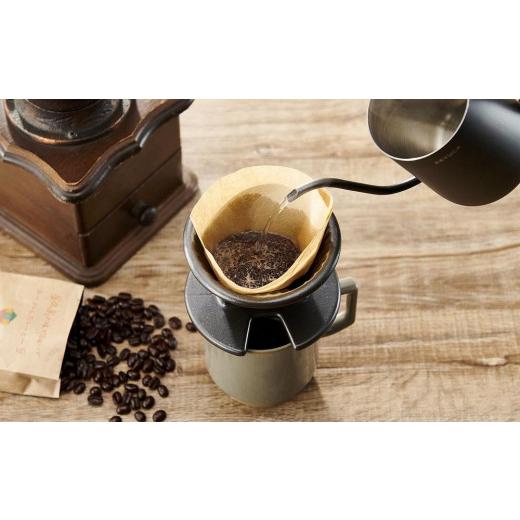 ふるさと納税 コーヒー コーヒー粉 鹿児島県 屋久島町  定期便 全12回 粉 屋久島の水で研いだ（焙煎機を使用した）コーヒー（1回分500g） やくしまロースターの画像