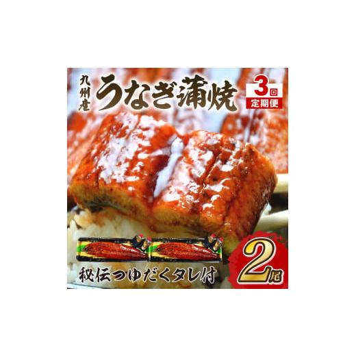 ふるさと納税 うなぎ 福岡県 中間市 3回定期便 九州産うなぎ蒲焼2尾　秘伝つゆだくタレ付 001-0383_2
