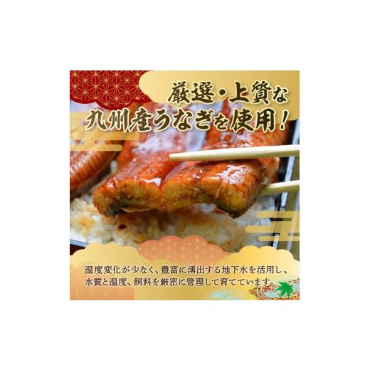 ふるさと納税 うなぎ 福岡県 中間市 3回定期便 九州産うなぎ蒲焼2尾　秘伝つゆだくタレ付 001-0383_3