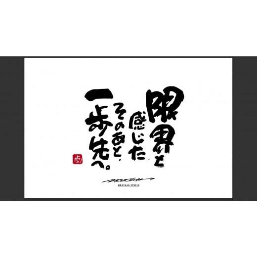 ふるさと納税 雑貨・日用品 絵画 奈良県 桜井市 ID-7. 書道家もーちゃん もーちゃん額 S/11.限界と感じた、そのあと、一歩先へ。 11.限界と感じた、そのあ…
