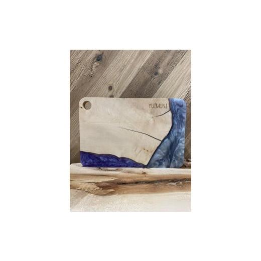 ふるさと納税 陶磁器・漆器・ガラス 愛知県 名古屋市 レジンカッティングボード メタリックグレー×メタリックパープル 色:メタリックグレー×メタリックパー…