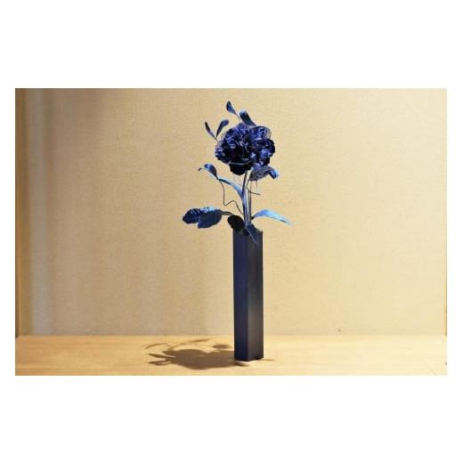 ふるさと納税 雑貨・日用品 インテリア 徳島県 徳島市 藍染花一輪挿しアレンジ 大 シャクヤク シャクヤク