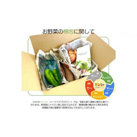 ふるさと納税 セット・詰合せ 兵庫県 南あわじ市  シーサイドグロサリー 淡路島産規格外野菜ボックス・Sサイズ（お一人様向け）の画像