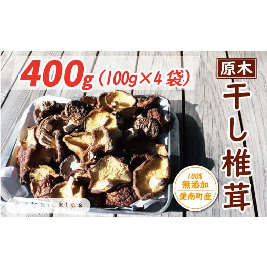 ふるさと納税 愛媛県 愛南町 原木 干し椎茸 合計 400g ( 100g × 4パック ) 10000円 乾しいたけ 原木椎茸 干ししいたけ 原木栽培 乾燥 栽培 乾燥椎茸 干し …