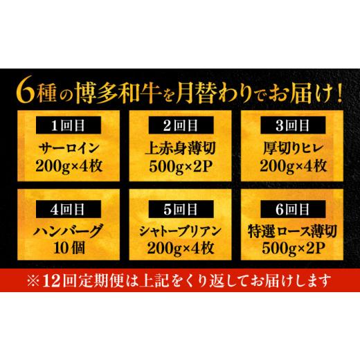 ふるさと納税 牛肉 ステーキ 福岡県 豊前市  全12回定期便 博多和牛 贅沢 食べ比べ 4人前 ( ステーキ すき焼き しゃぶしゃぶ ハンバーグ ) 《豊前市》 久田精…_2