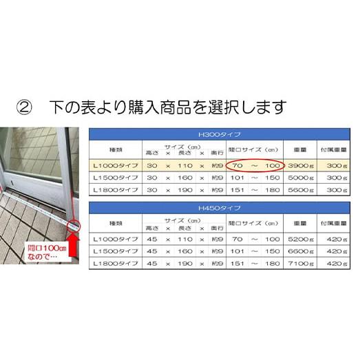 ふるさと納税 防災グッズ 富山県 立山町 防災グッズ 浸水対策 スライド防水板 たまぼうすいばん (高さ30cm×幅100cm) 防水板 土のう 浸水防止 水害対策 防災 …の画像