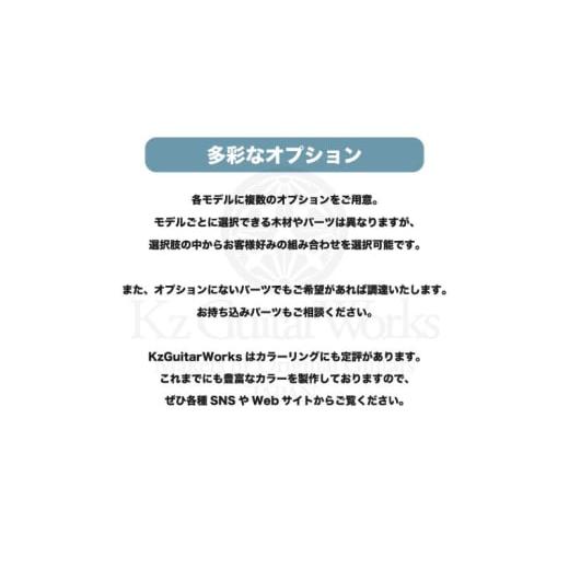 ふるさと納税 イベントやチケット等 神奈川県 逗子市 Kz Guitar Works(ケイズギターワークス) カスタムギターオーダーチケット 10万円分 ギター 専門工房 カス…_7