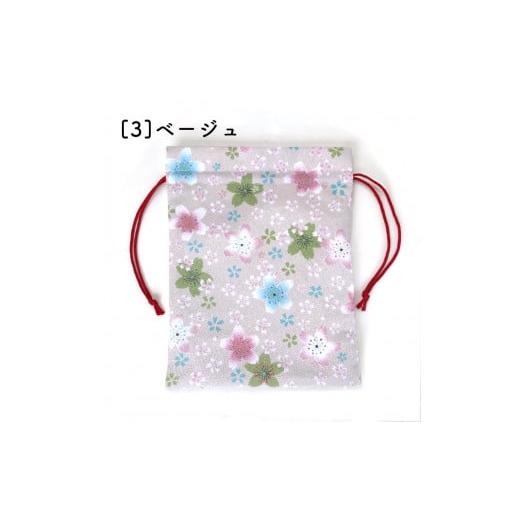 ふるさと納税 カバン 滋賀県 彦根市 ベージュ 御朱印帳袋(巾着) ベージュ