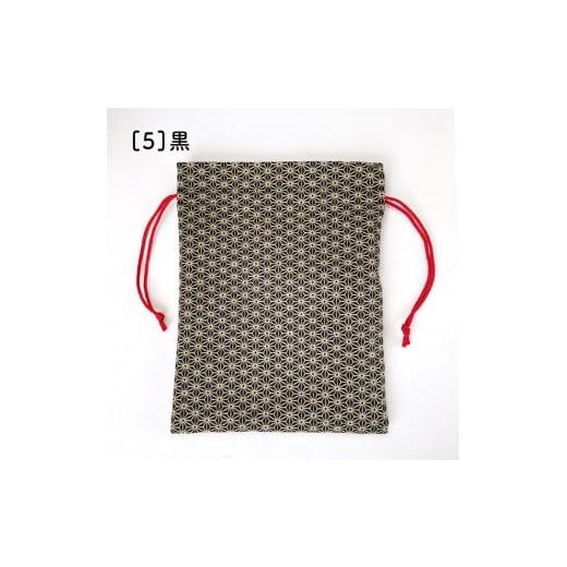 ふるさと納税 カバン 滋賀県 彦根市 黒 御朱印帳袋(巾着) 黒