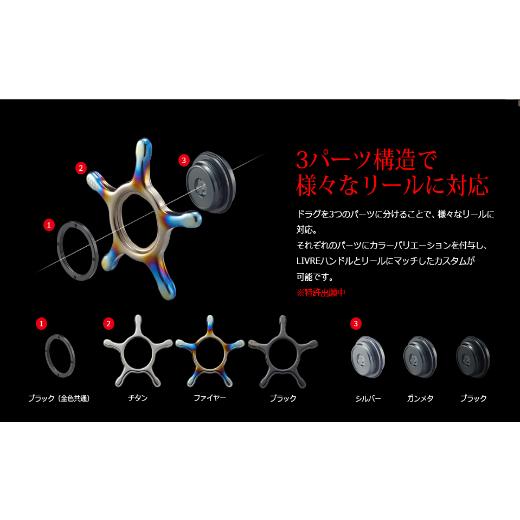 ふるさと納税 フィッシング リール 三重県 亀山市 シルバー×ブラック