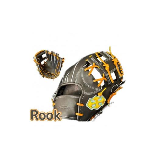 ふるさと納税 伝統技術 奈良県 三宅町 軟式 グラブ 内野用 Rook 501シリーズ 野球 グローブ 内野手:ブラック×タン 左投げ用 ブラック×タン 左投げ用