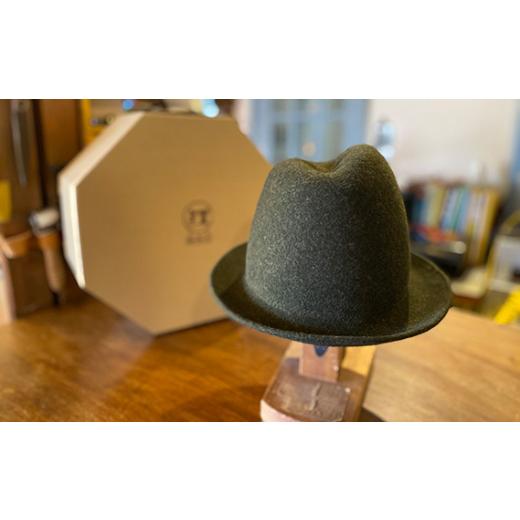 ふるさと納税 小物 帽子 東京都 調布市 ダークブラウン ふたこぶ木型