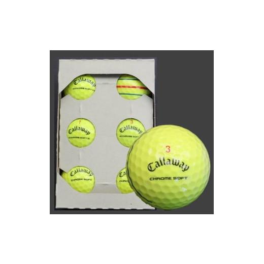 ふるさと納税 ゴルフグッズ ボール 大阪府 河内長野市 ご注文から6ヶ月以内の発送となります ロストボール 6個×2 キャロウェイ クロムソフト・X カラー …