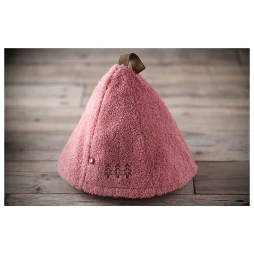 ふるさと納税 雑貨・日用品 愛媛県 今治市 (今治タオルブランド認定)kolmeサウナハット オールドローズ I001560ORO