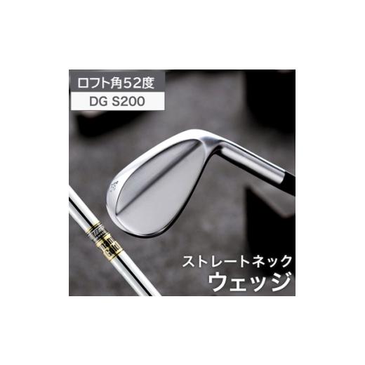 ふるさと納税 ゴルフグッズ クラブ 兵庫県 市川町 ゴルフテック叡智オリジナルウェッジ(DGS200) ロフト角52度 044BD07N. 52度_1