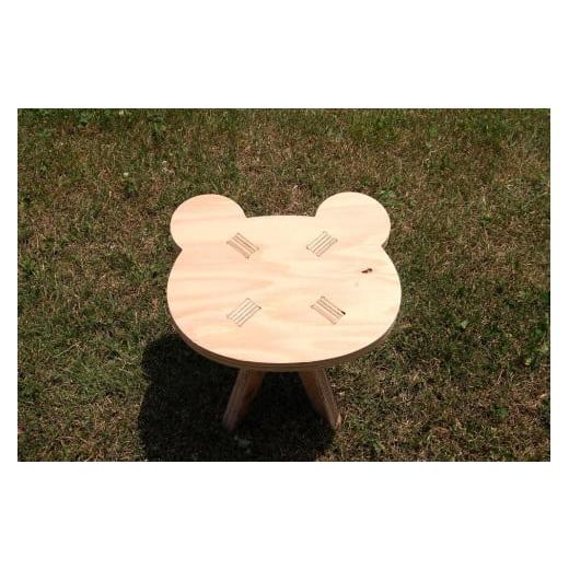 ふるさと納税 雑貨・日用品 インテリア 岩手県 花巻市 ?製イス [くま] OTOMO STOOL mini 1778-1 ?製イス [くま] OTOMO STOOL mini 1778-1