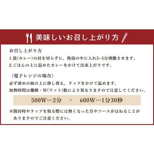 ふるさと納税 加工品等 レトルト 熊本県 水俣市  8ヶ月定期便 熊本県産あか牛使用 くまもとあか牛 ビーフカレー 4人前 計640g(160g×4袋)の画像