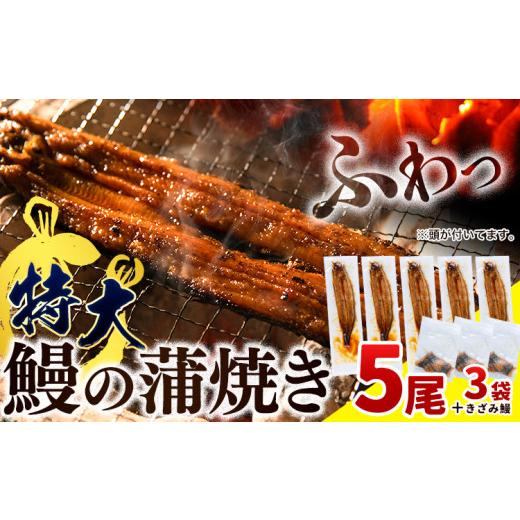 ふるさと納税 うなぎ 徳島県 上板町 スピード出荷 うなぎ 国産 鰻の蒲焼 1尾あたり約175g以上 × 5尾 + きざみうなぎ 30g×3袋 特大サイズ 湯煎調理 《3-7営…_1