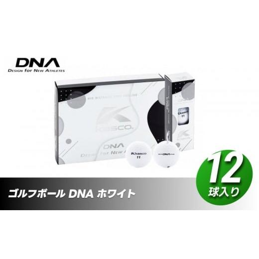 ふるさと納税 ゴルフグッズ ボール 香川県 さぬき市 ゴルフボール DNA 12球入 1ダース ホワイト ゴルフ キャスコ kasco ホワイト