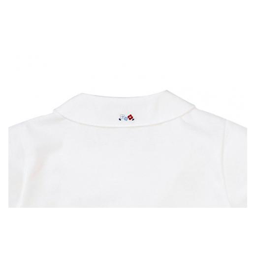 ふるさと納税 服 子ども 秋田県 横手市 ファミリア(familiar)ブラウス（半袖）(80cm)ホワイト(WH) 240225 子供服 子供用品 子ども服 子ども用品 ファミリア fa…の画像