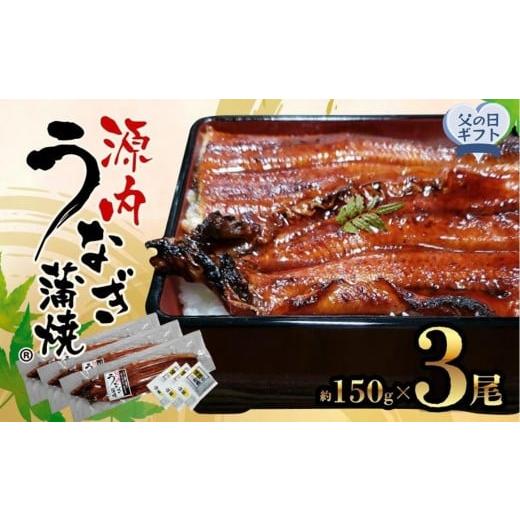 ふるさと納税 うなぎ 香川県 坂出市 父の日ギフト 源内 うなぎの蒲焼 3尾 ( 150g × 3尾 ) 香川県産 | うなぎ 蒲焼 たれ・粉山椒付き