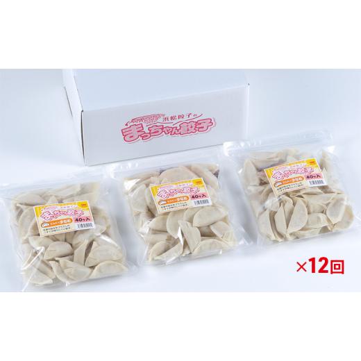 ふるさと納税 惣菜・レトルト 冷凍 静岡県 浜松市  定期便12回 浜松餃子のまっちゃん餃子にんにく少なめ餃子40ヶ入り×3袋　計120ヶセット 配送不可：沖縄県・…_4