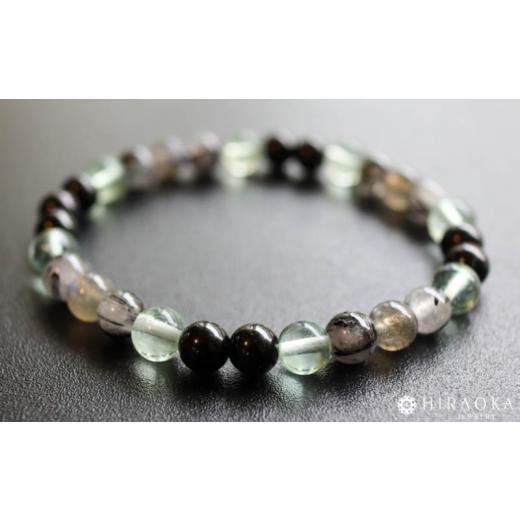 ふるさと納税 アクセサリー ブレスレット 高知県 須崎市 対人健全パワーストーンブレスレット(対人01)・6mm玉 (19.2cm) 19.2cm